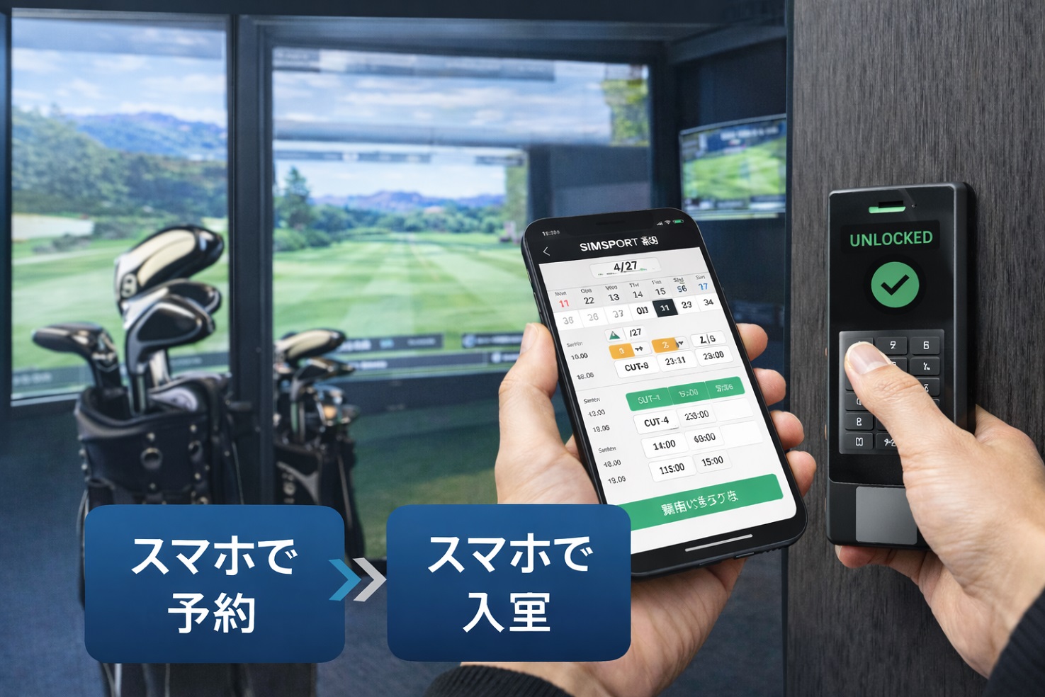 スマホで簡単操作